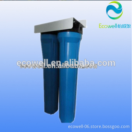 2 stages 20 inch water filter , Blue Housing Water Purifier